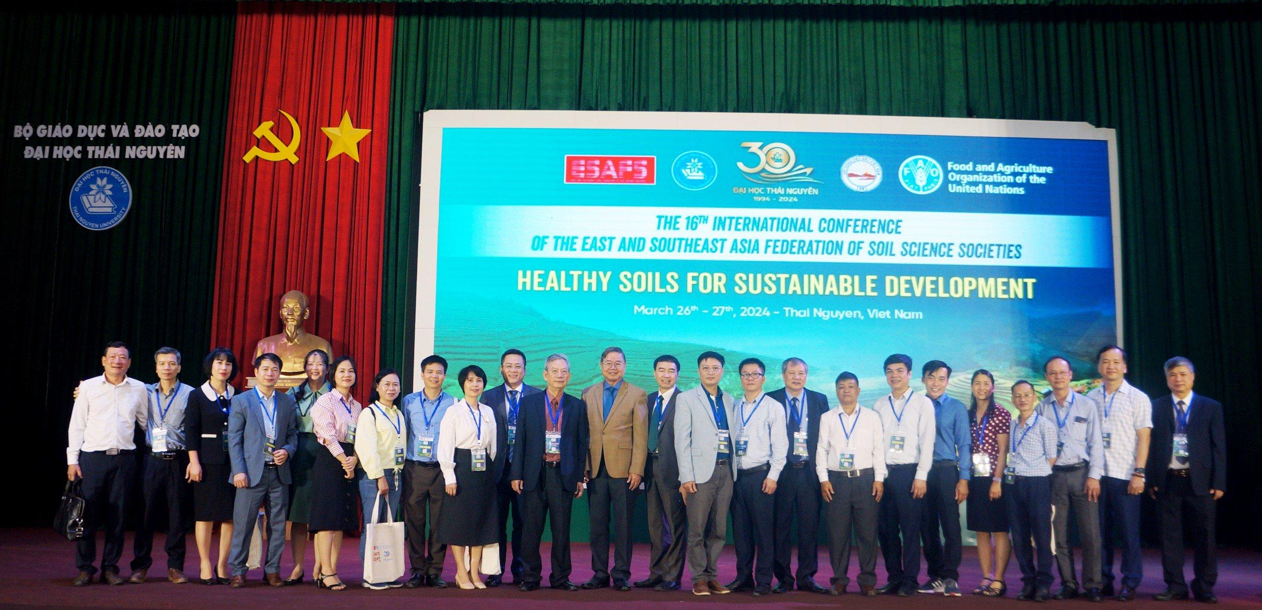16TH EAST AND SOUTHEAST ASIA SOIL INTERNATIONAL CONFERENCE OF THE FEDERATION OF SOIL SCIENCE SOCIETIES (ESAFS 2024)