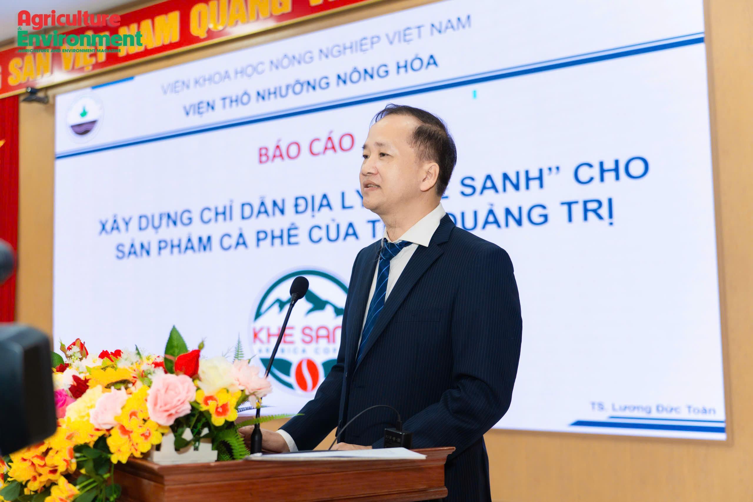 Dr. Luong Duc Toan, Head of the Department of Land Use Research at the Soils and Fertilizers Research Institute: Geographical indications are a “passport” to global markets for Vietnamese produce