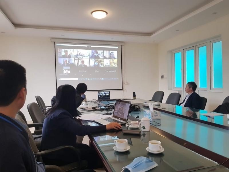 Online meeting to launch a Vietnam-Italy bilateral project