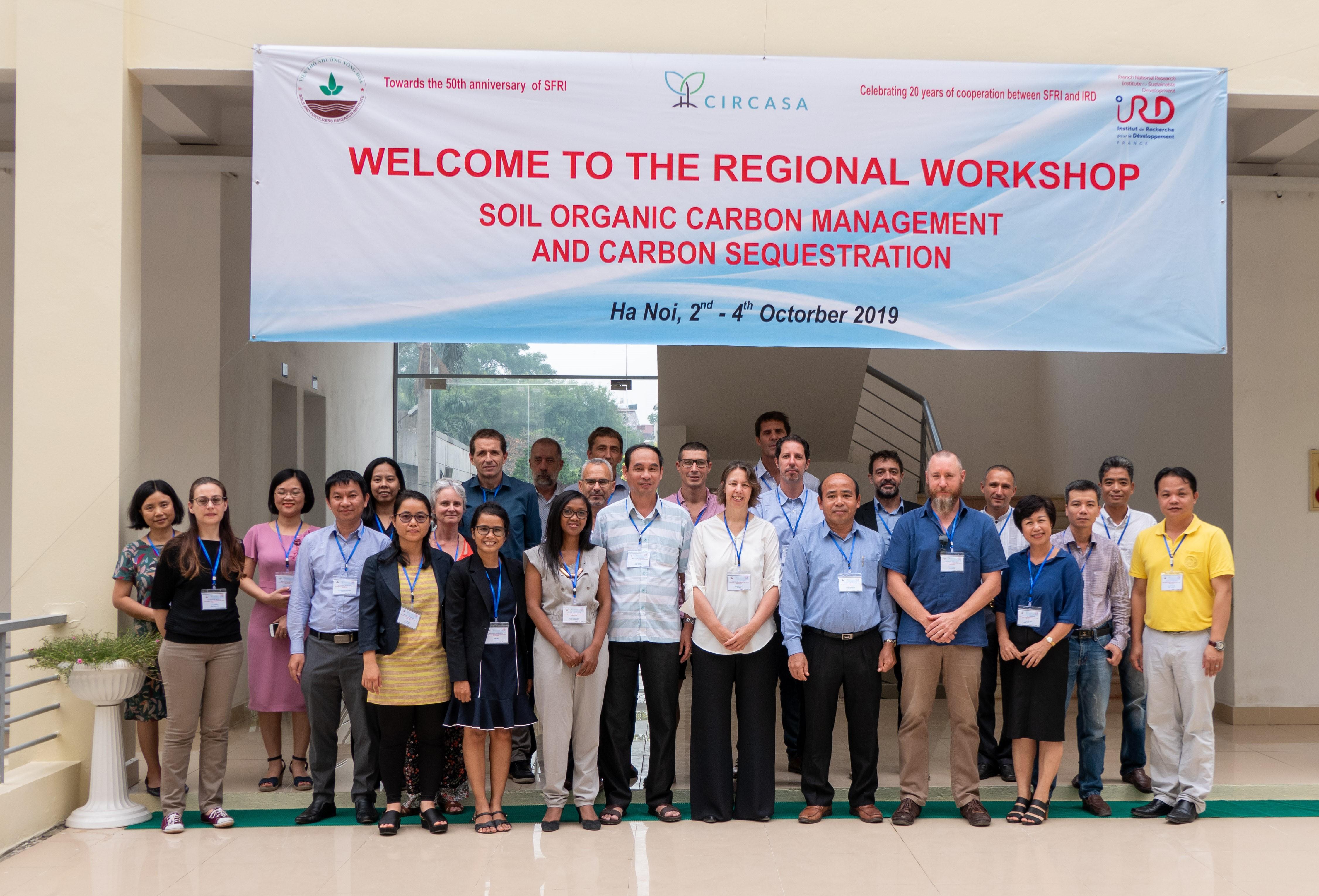 Regional workshop on Soil Organic Carbon Management & Carbon Sequestration